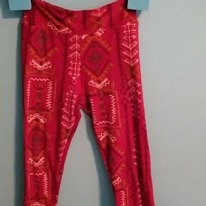 LuLaRoe Colorful Patterned Leggings (Tween)